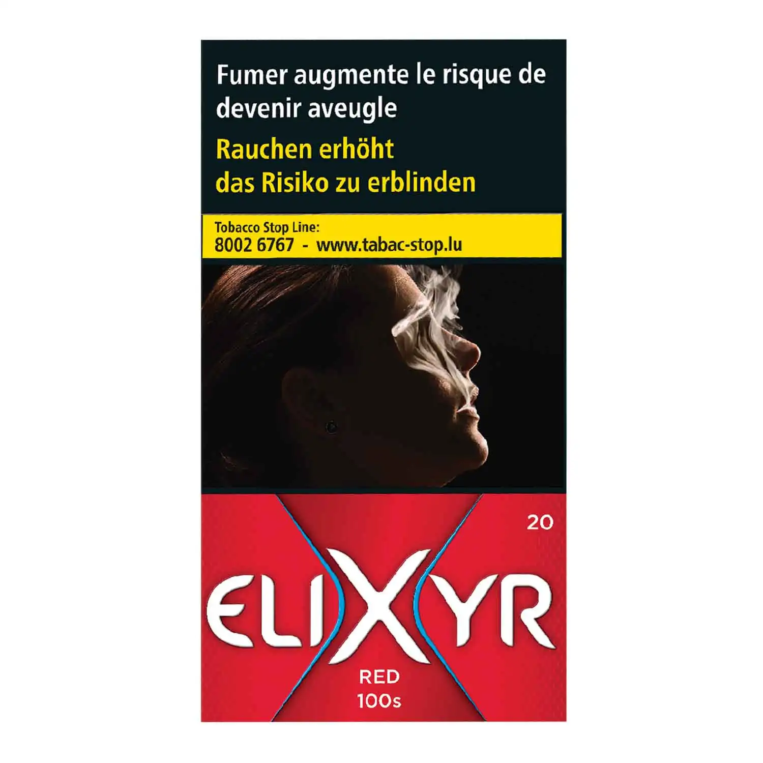 Elixyr rouge 100's 20 - Buy at Real Tobacco