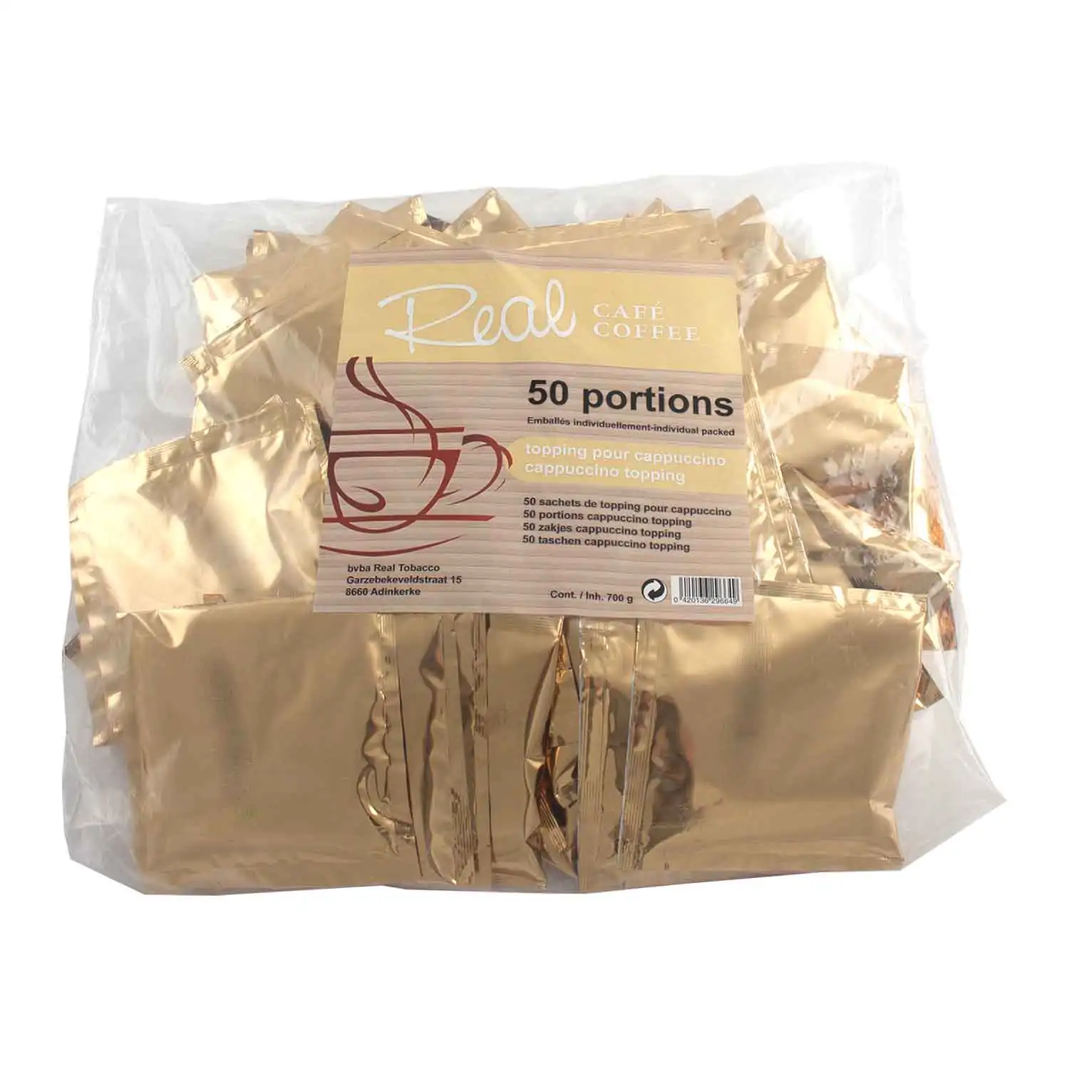 Real coffee topping cappuccino 50pcs - Buy at Real Tobacco