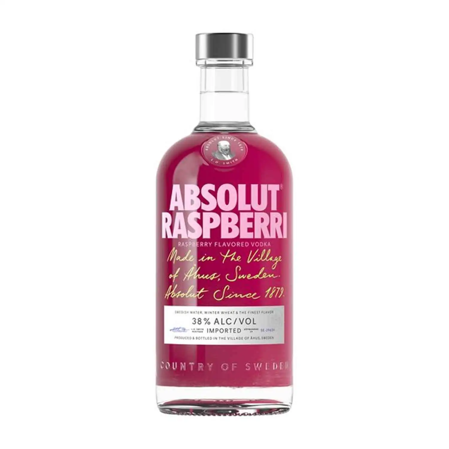 Absolut framboise 70cl Alc 38% - Buy at Real Tobacco