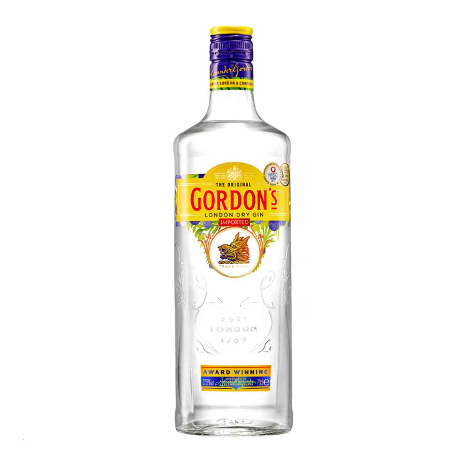 Gordon's 70cl Alc 37,5% - Buy at Real Tobacco